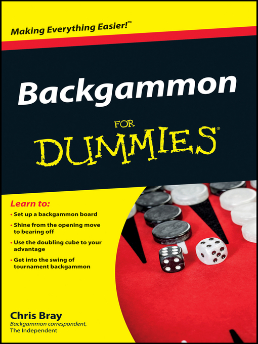 Title details for Backgammon For Dummies® by Chris Bray - Available